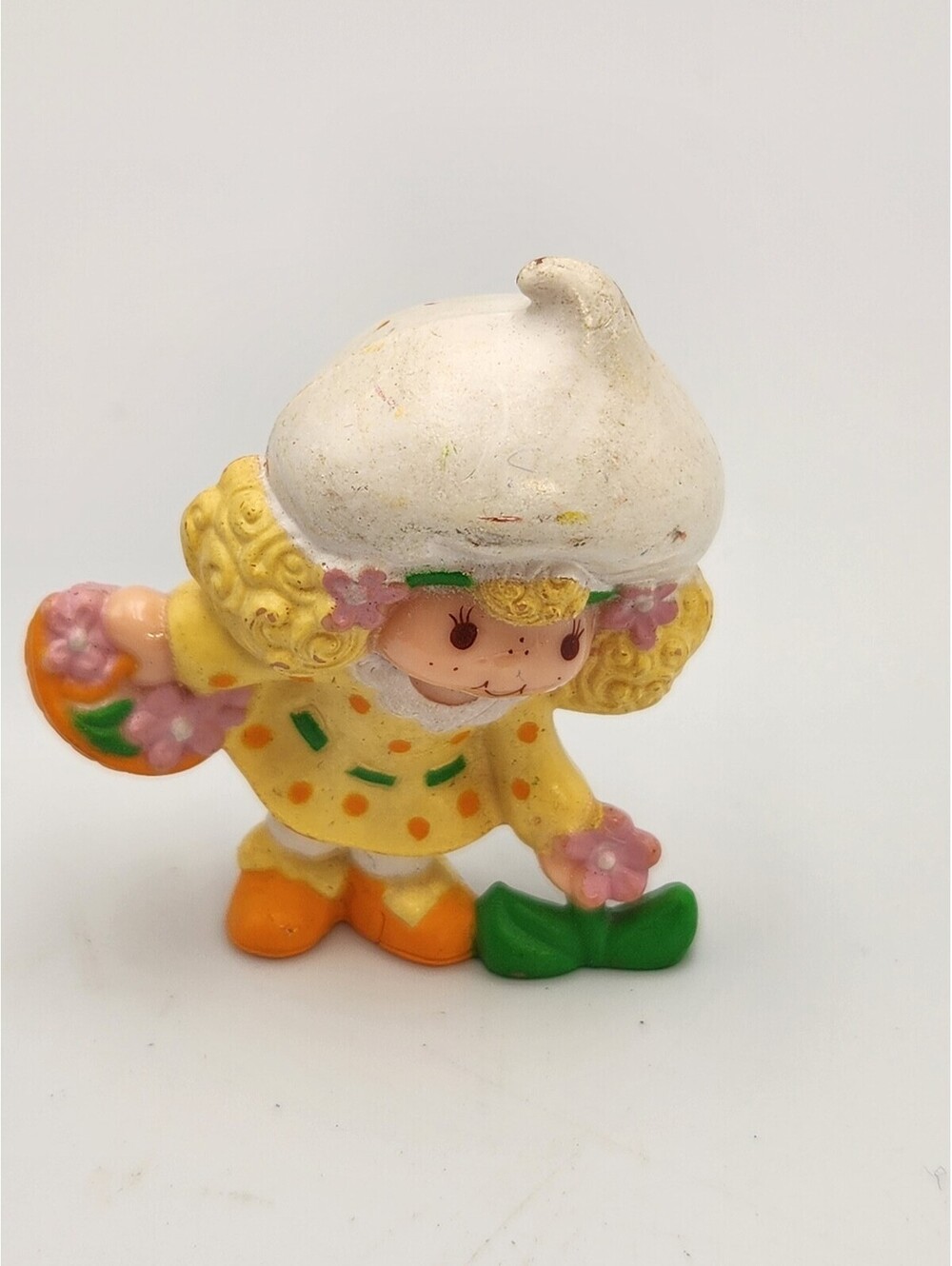 Lemon Meringue Figurine Vintage Kenner Strawberry Shortcake Miniature 1981 B3